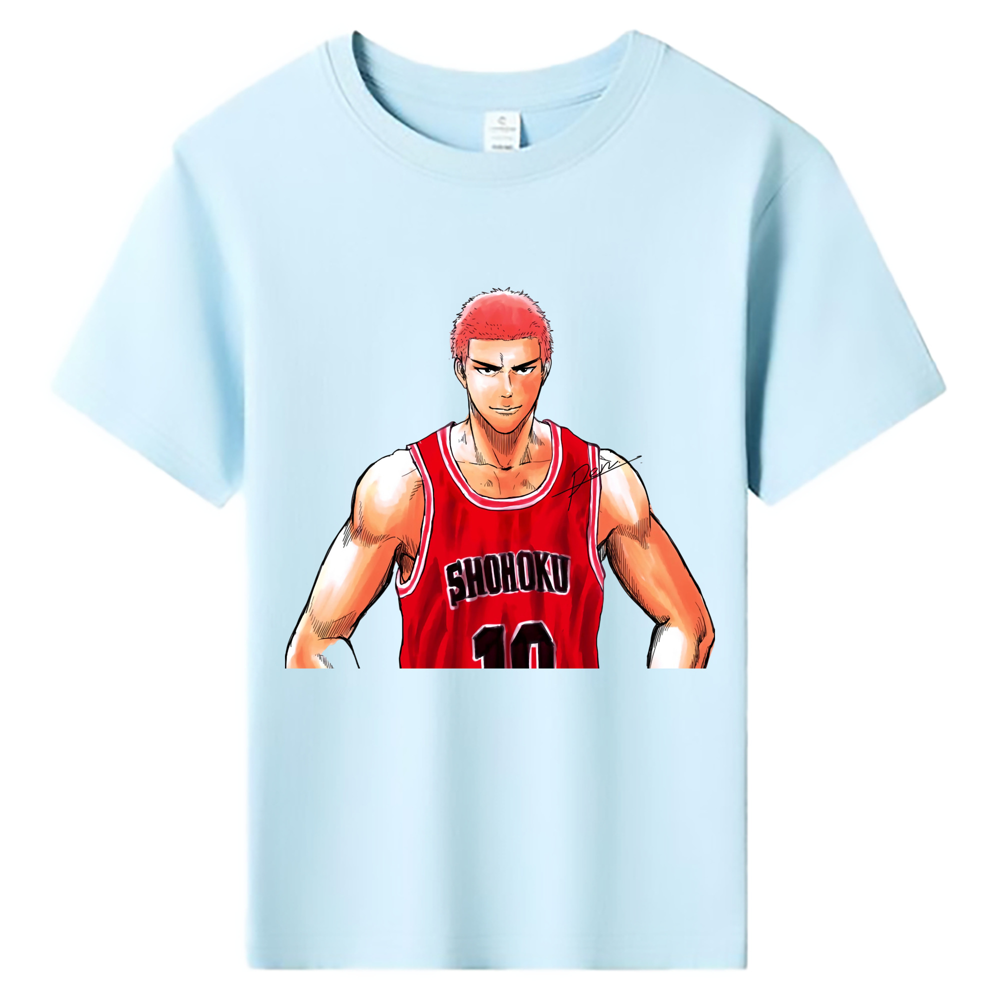 （画像用） SLAM DUNK／スラムダンク 綿100％キッズTシャツ（フロントプリント）